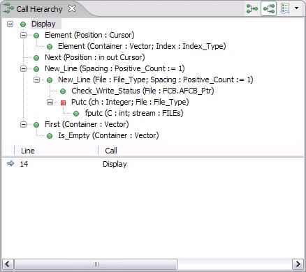 2.2.9 GNAT Project Explorer The GNAT Project Explorer provides a GNAT-specific view of the project, including a contextual menu, without the additional information provided by the Navigator (for