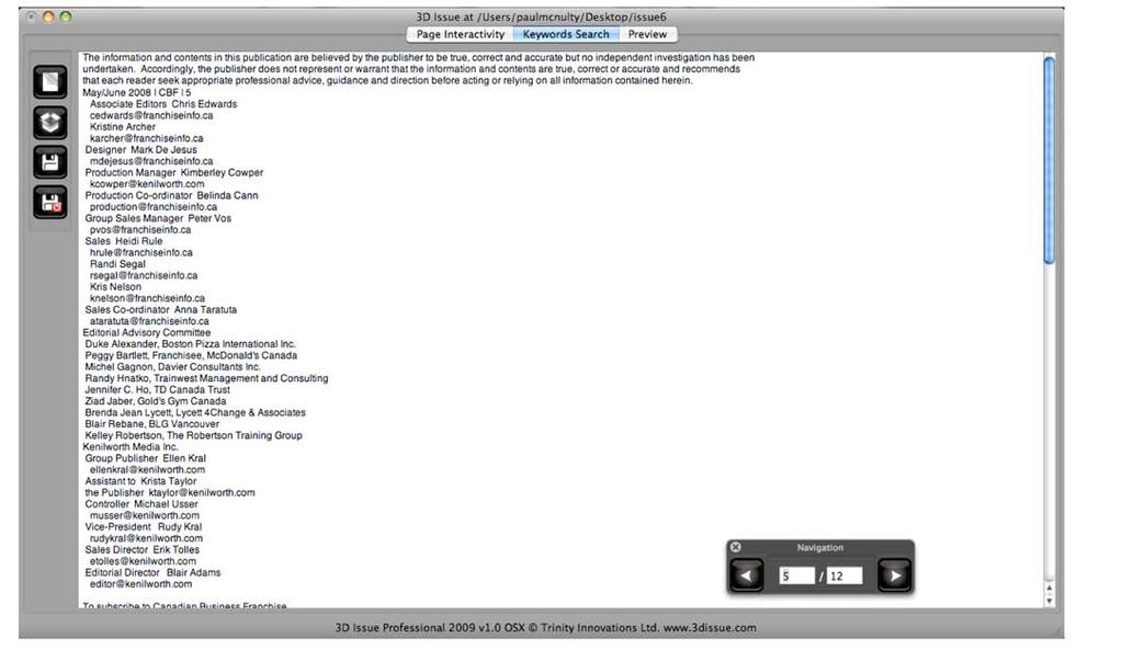By default when 3D ISSUE PROFESSIONAL extracts all the text from your PDFs it only divides it into one entry per page.