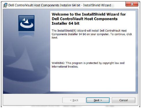 8 Double-click CVHCI64.MSI to launch the driver installer. [this example is CVHCI64.MSI in this example (CVHCI for a 32-bit computer)]. 9 Click Next at the Welcome screen.