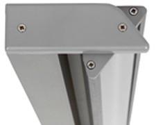 rear panel connections Easy glide track Available in black finish LED Desk Lamp SJ7351 Silver