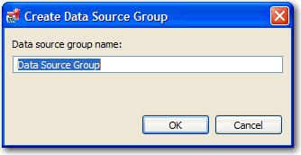 The new data source appears in Data Source Explorer. To create Data Source Group folders and organize Data Source Explorer objects 1.