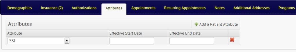 In the Insurance tab, provide the insurance details of the patient such as payer, policy number and other related information. 19.
