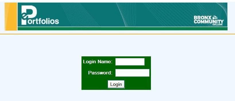 GETTING STARTED: HOW TO LOG IN 1. To log in to your eportfolio account, go to the BCC eportfolio Program landing page: https://bcc-cuny.