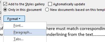 If you are using Microsoft Word to generate your Lists, you can format the Styles in the Lists to prevent the error.