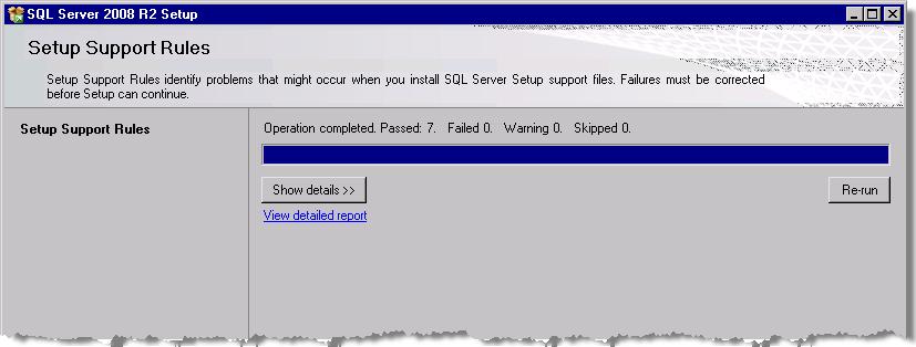 If you intend to use a supported SQL Server Express edition, it is included with the Standalone Server installation of WinPM.Net. Otherwise, a SQL Server 2008 edition must be installed before WinPM.