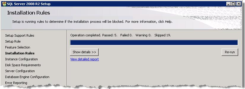 Installing SQL Server WinPM.Net 6.0 Installation Guide Click Next when you complete your selections.