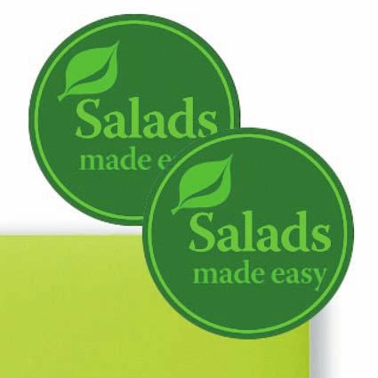 The colors making up the salad graphic are inverted so that now it is effectively a color negative of itself. 6 Leaving the salad graphic selected, choose File > Save to save your work.