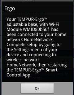 0 Select the appropriate SSID/Wi-Fi Network Name in the Settings screen of your device.