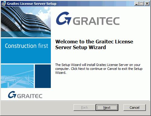 Configuring the license server To define a computer as a license server within the network, install the License Server software from the installation DVD.