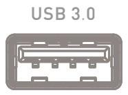 3.3 Connecting a USB Peripheral Device SuperSpeed USB 3.0 data transfer rate up to 5 Gbps Installation Instructions 1) Connect the adapter to a USB-C port on the computer 2) Connect a USB 2.0 or 3.
