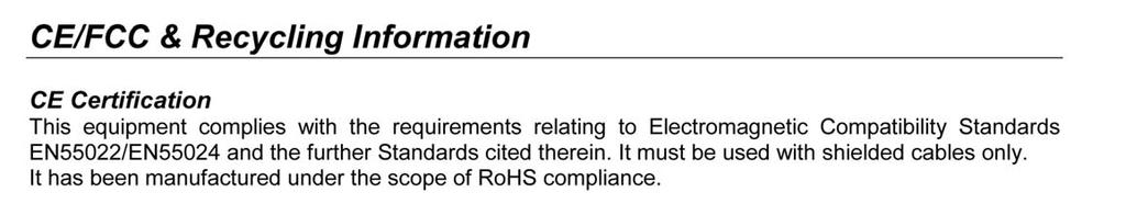 Regulatory Compliance Disclaimer Information in this document is subject to change without notice.