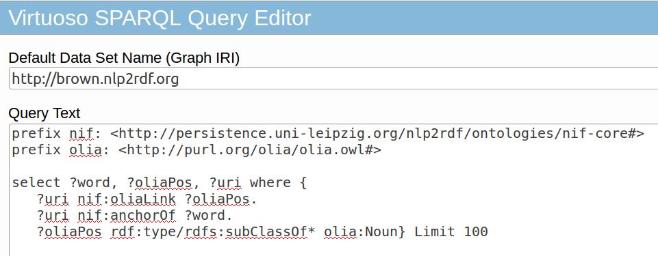 Brown corpus POS tags Querying