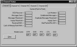 2-20 Configuring Enhanced PLC-5 Processors Displaying Point-to-Point System Channel Status To display Channel Status, double click on Channel Status, which is located within Channel Configuration.