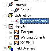 Settings To Modify Analysis Setup Expand the Project Manager tree to view Analysis