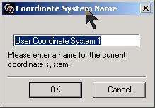 To save the current coordinate system 1 From the View menu, point to Coordinate System, and then select Save Edit Coordinate Systems.