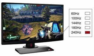 XG Series Gaming Monitors Ergonomically Designed for Gamers To lock in that perfect angle