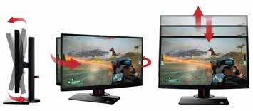 offering the highest available refresh rates, from 60Hz all the way up to 240Hz, massively