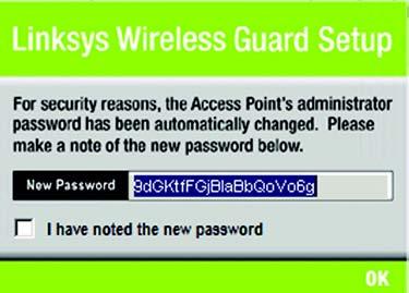 Click Next to add this Access Point to your Wireless Guard network or click Back to return to the previous screen. Figure 5-28: Securing Your Access Point Screen 4.