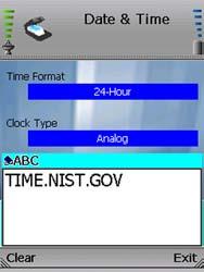Then select Settings to save your change. Select Exit to return to the Date & Time menu without changing the time zone.
