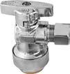 CHROME PLATED 1/4 TURN BALL VALVES LEAD FREE CHROME PLATED VALVES Pb ALL ITEMS ON THIS PAGE - PACKINGS OF 10 / 100 Straight Angle 09614