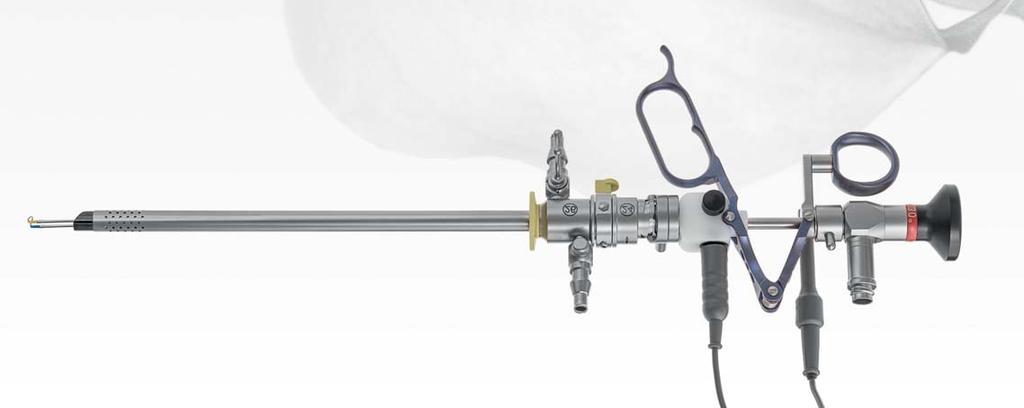 Herewith we fulfill the state of the art operation standard in the hysteroscopic field. The RZ HYBRID Resectoscope can be used in the common bipolar as well as in the monopolar way.