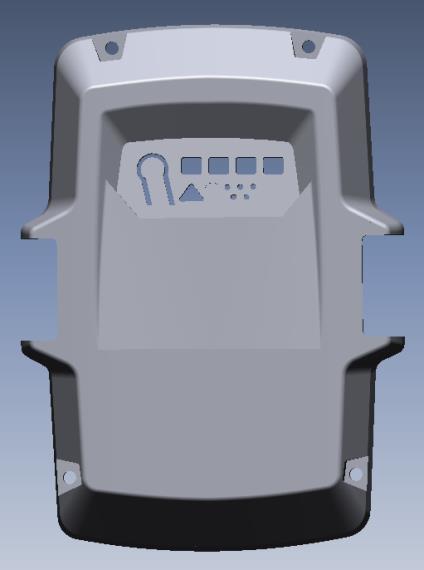 have a standard CAD model. Comparison will be performed in Geomagic Control software.