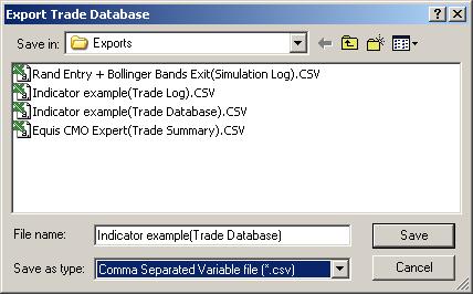 Once the file has been saved in the correct format you now run Excel and import the trade database file. Run Excel and select the Open file dialogue box from the file menu.