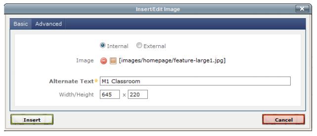 Page 15 4. Select an image from your images folder (or sub folder) and then click to confirm. 5.