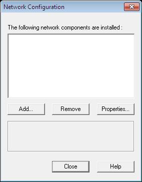 AMS Device Manager Network Configuration.