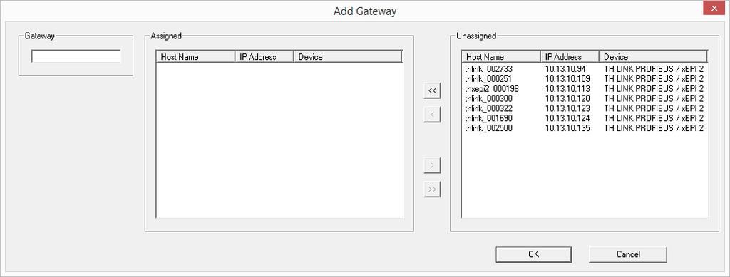 6.0 Addition, Modification and Deletion of Gateways 6.1 Addition of Gateways To add new hardware, open the Hardware Configuration tool and click Hardware.