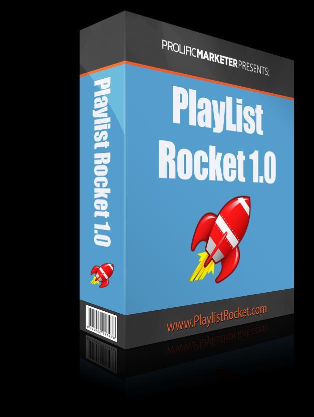 Web App 3: Playlist Rocket So You Can 10x The Authority And Traffic Of Your YouTube