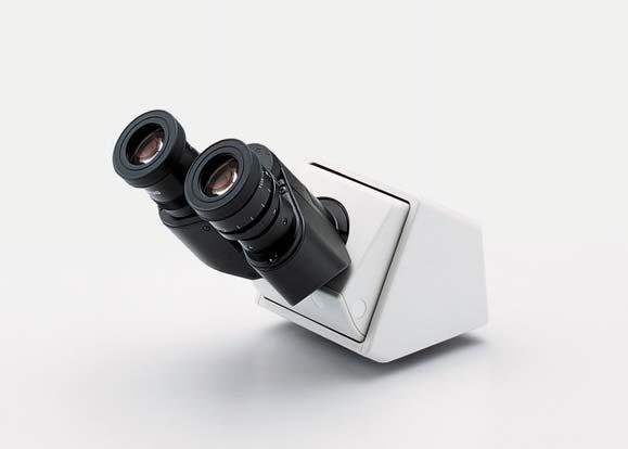 Tilting binocular tube / U-CTBI The tilting binocular tube lets each operator select the most suitable and comfortable