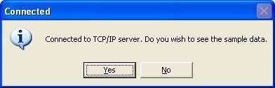 select TCP/IP for Call Data Source, set IP Address to the IP address of the Delta Server PC in Figure 1, set Port