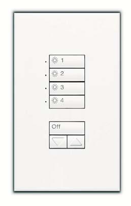 seetouchtm Wallstations lcp230240-5 05.09.05 Description Each seetouch Wallstation features engraved, backlit buttons allowing quick and easy recall of lighting presets, even in low light conditions.