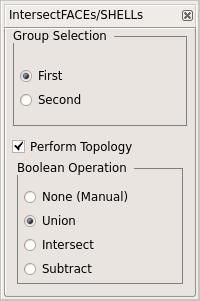 Select the Union option in the Boolean Operation group.