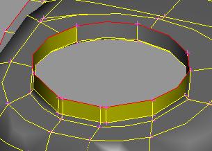 Confirm with the middle mouse button. Topology is applied. The CONS are now yellow.