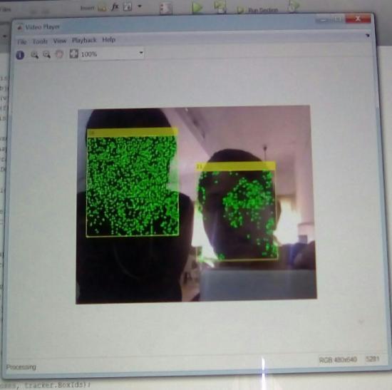 the MATLAB. Now using live webcam as input it starts detecting and tracking faces. Available Online at:www.ijrier.