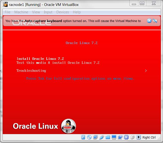 21. The Oracle Linux install
