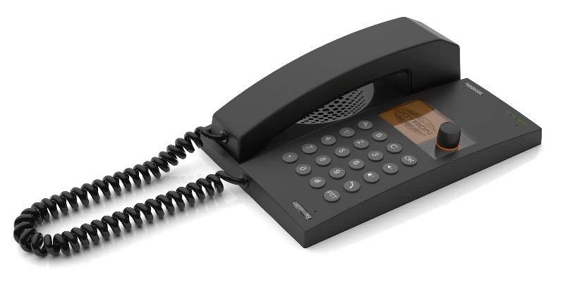 DESCRIPTION: The Telephone 6223 is intended for console installations in protected environments. This is a UpN digital station with handset, loudspeaker, internal microphone, memory functions etc.
