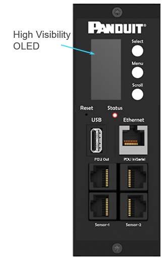 36 Figure: 6 The OLED has two modes: 1. Screensaver mode: Screensaver mode cycles through a set sequence of screens that display current PDU values. Current values are refreshed every ten seconds.
