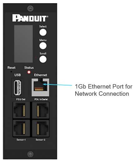 5 Connecting the PDU to a Computer Serial Port If unable to connect to network, you can change the network setting using the serial interface.