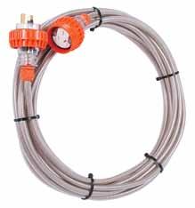 - Triple insulated braided flex. - IP rated Plugs & Sockets. BRAIDED INDUSTRIAL EXTENSION LEADS Current Rating Length A (m) Cable Part No. 5 WEL5M10 10 10 1.