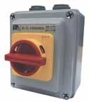 ENCLOSED ISOLATORS - IP5 degree of protection. - 3 