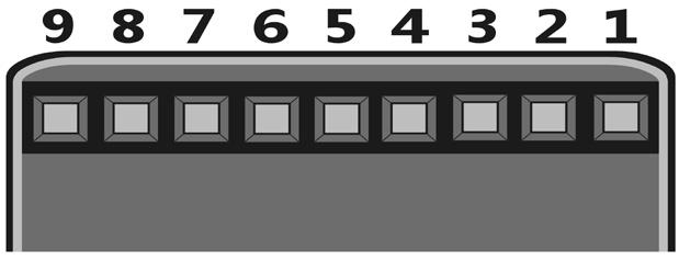 If the keypad attached to the header has a connecting cable (such as with a membrane switch) be sure it is no more than 10 feet in length.