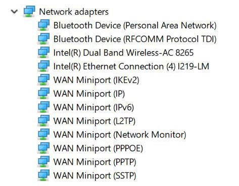 Network drivers Install the WLAN and Bluetooth drivers from the Dell support site. Table 14.