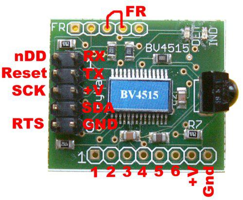 Rev December 2009 October 2012 Change Preliminary Note about using ribbon cable 1. Introduction The is a dual interface Infra red remote control decoder that will work with an RC-5 coding scheme.
