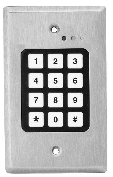Stand Alone Digital Keypad Weather proof and vandal proof Heavy duty indoor
