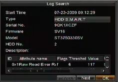 11.5 Configuring HDD Alarms HDD alarms can be set to trigger when an HDD is