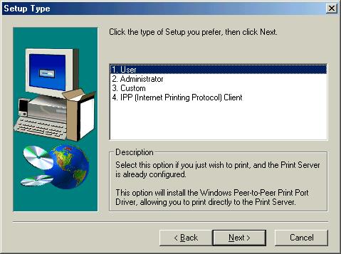 Windows 9x/ME Setup Before performing the following procedure, the Print Server must be installed on your LAN, and configured as described in Chapter 3.