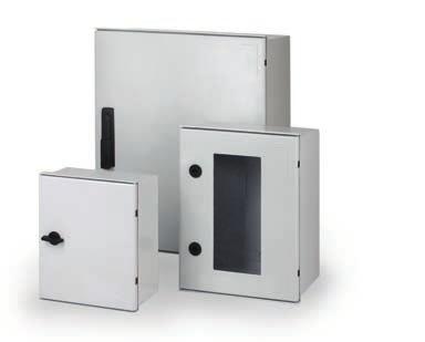 Series N Wall Cabinets Type 4, 4x and 12 Sizes x 9.84 x 5.51 to 31.49 x 23.